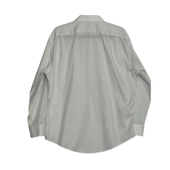 Nordstrom Rack off white woven long sleeves dress shirt size XL - Picture 2 of 12